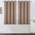 Cappuccino Blackout Curtains (Cappuccino / 52"W x 45"L (Pack of 2))