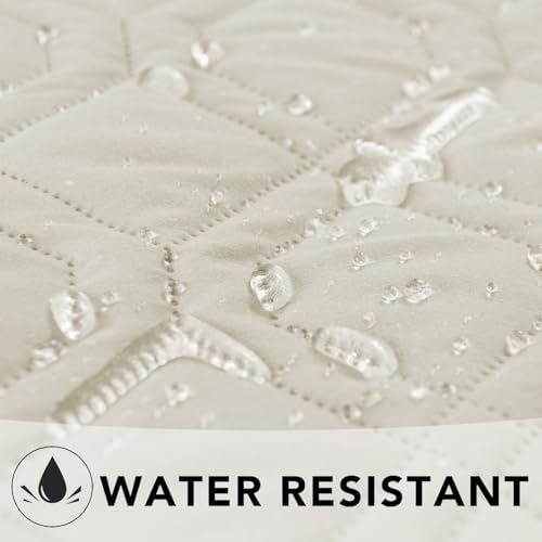 Waterproof Dog Bed Cover Pet Blanket for Furniture Bed Couch Sofa Reversible (40x50 Inch (Pack of 1) / Cream+babypink)
