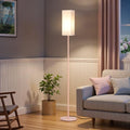64.6" Floor Lamp (Beige + Pink)
