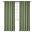 Grass Green Blackout Curtains for Living Room 84 Inch (Grass Green / 70"W x 84"L (Pack of 2))