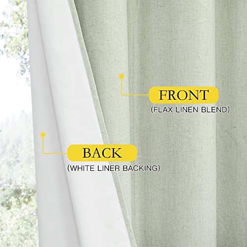 Sage Green Kitchen Linen Completely Shaded Draperies (62"W x 63"L (Pack of 2) / Sage Green)