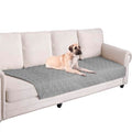 Waterproof Blanket Reversible Dog Bed Cover Pet Blanket for Furniture Bed Couch Sofa (30x90 Inch (Pack of 1) / Lightgrey)