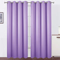 Lilac Blackout Curtains 52 x 84 inch (Lavender / 52"W x 84"L (Pack of 2))