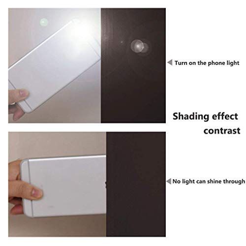 100% Blackout Window Curtain Panels (Brown / 62"W x 72"L (Pack of 2))