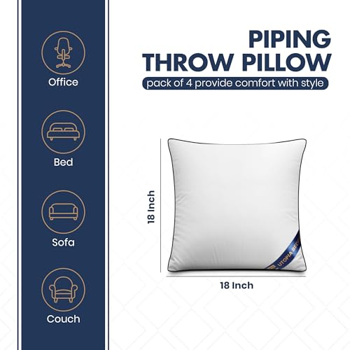 18x18 Throw Pillow Inserts (18x18 Inch)