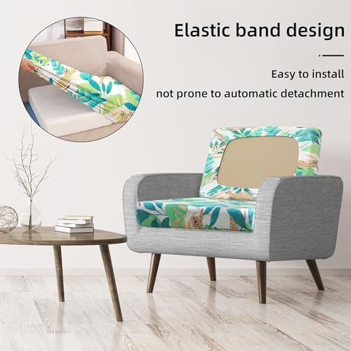 8 Pcs Outdoor Cushion Covers (Leopard / 8PCS)