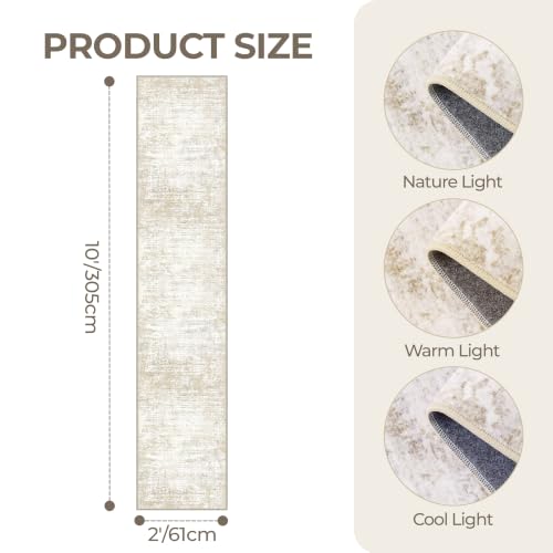 2x10 Runner Rug Non Slip (Brown / 2' x 10' (Runner))
