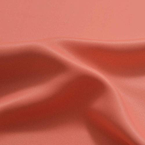 Ombre Curtains Coral and Greyish White for Living Room (52"W x 84"L (Pack of 2) / Coral)