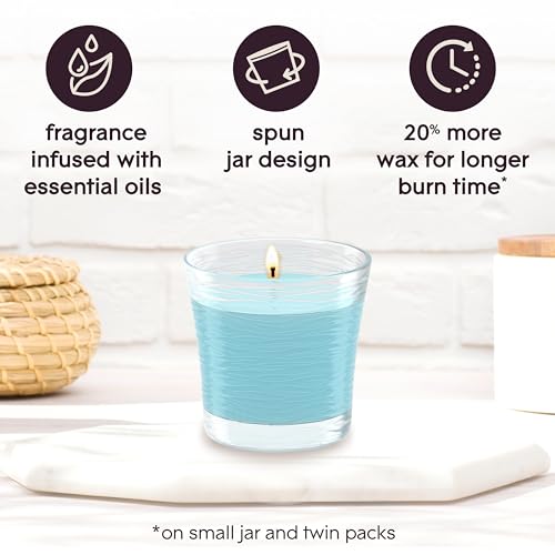 1 Wick Scented Candle Jar
