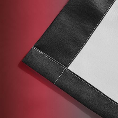 Burgundy Black Ombre Curtains 52x36 Inche Long 2 (52"W x 36"L (Pack of 2) / Burgundy and Black)