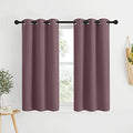 Dry Rose Blackout Shack Curtains Noise Reducing (Dry Rose / 34"W x 48"L (Pack of 2))