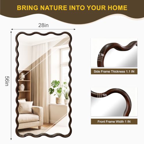 Full Length Mirror (56"L x 28"W)