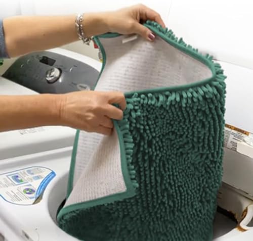 Super Water Absorbent Door Mat Indoor (Seafoam Green / 24" x 96")