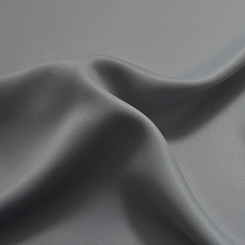 Ombre Curtains Grey and Greyish White for Living Room (52"W x 90"L (Pack of 2) / Grey)