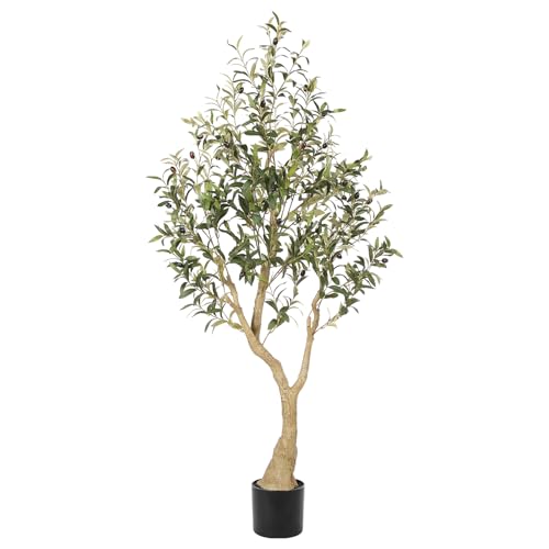 Artificial Olive Tree 5ft with Realistic Appearance (5ft)