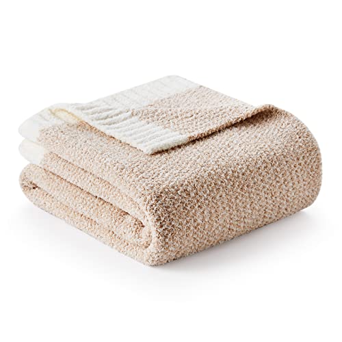 Twin XL Bed Blanket 66x90 inches (Heather Beige / Twin-XL (66"x90"))