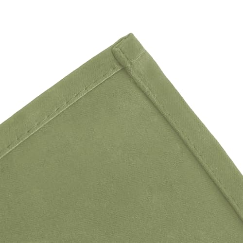 Blackout Curtains 42 x 63 inch (Sage Green / 42"W x 63"L (Pack of 2))