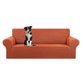 Stretch Oversized Couch Covers for Sofa Slipcover (Pureed Pumpkin / X-Large)