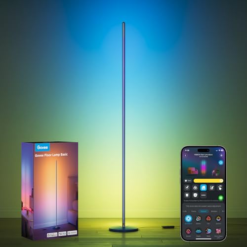RGBIC Floor Lamp Basic (Blue / 53.7 inches)
