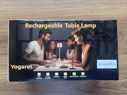 Blue Cordless Table Lamp Set of 2 (Blue Set of 2)