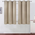 Khaki Blackout Curtains (Khaki / 38"W x 54"L (Pack of 2))