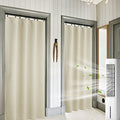 Curtains for Bedroom Living Room Dining Room Office 84 inches Long (Beige / 42"W x 84"L (Pack of 2))