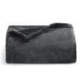 GentleSoft Fleece Blanket Twin Size Dark Grey (Charcoal / Twin (60" X 80"))