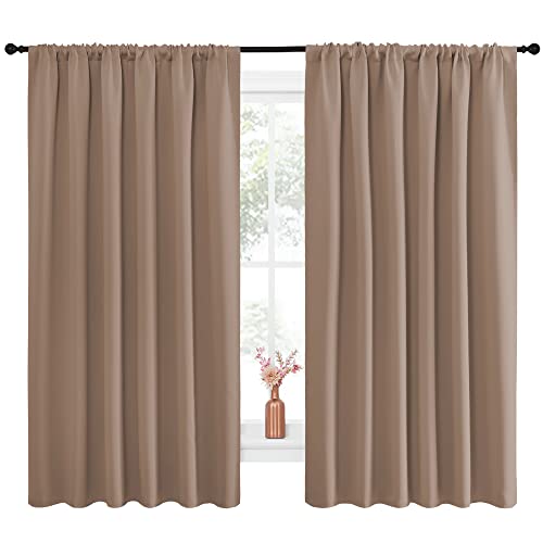 Kids Blackout Curtain Panels (Cappuccino / 70"W x 63"L (Pack of 2))