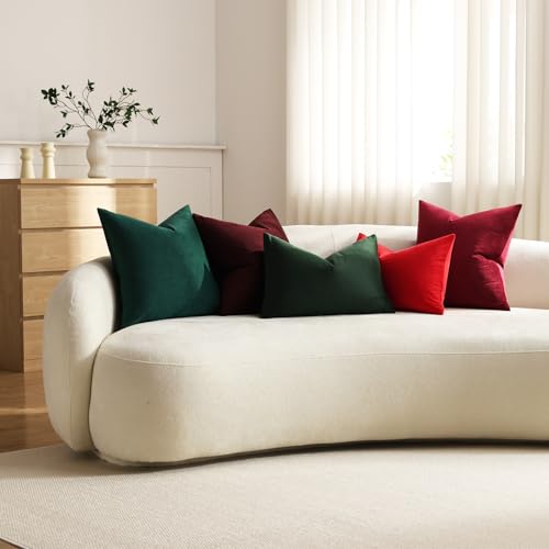 Euro Sham Covers 26x26 Green (Evergreen / 26" x 26" (Pack of 2))