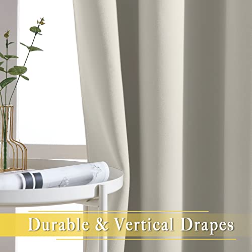 Room Divider Curtain for Bedroom (Natural / 80"W x 84"L (Pack of 1))