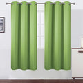 Light Green Thermal Blackout Curtains (Light Green / 42"W x 72"L (Pack of 2))