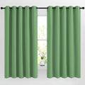 66 inch Forest Green Curtains for Bedroom (Forest Green / 66"W x 66"L (Pack of 2))