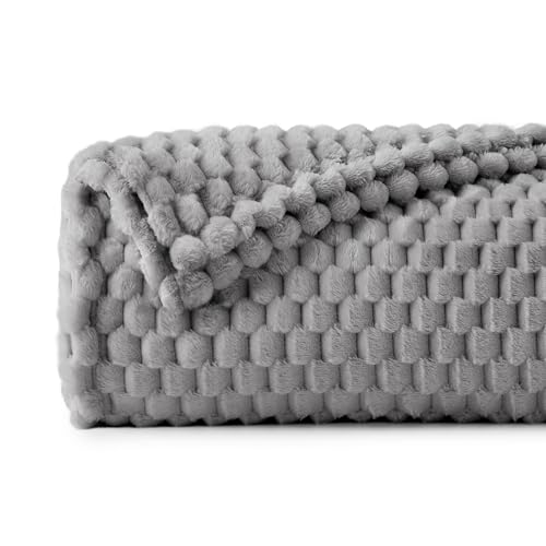 Grey Throw Blanket for Couch (Grey / Throw(50"x60"))