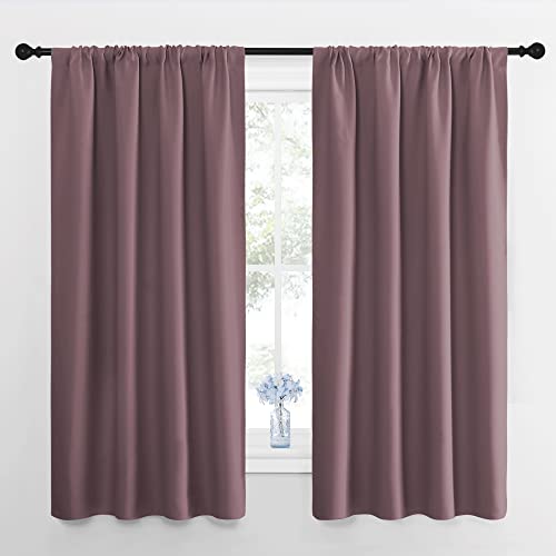 RV Blackout Curtains for Camper Windows (Dry Rose / 29"W x 50"L (Pack of 2))