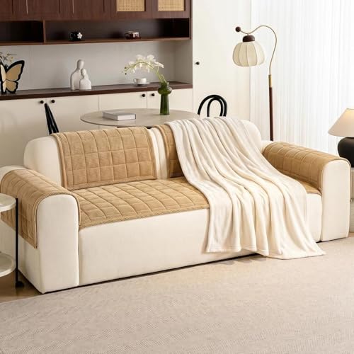 Couch Covers for Dogs (Light Brown / 1PC/27.6"x27.6")
