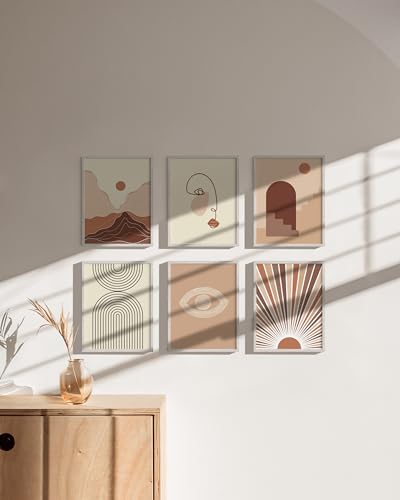 Standalone White Oak Frame Set of 6 (Set of 06 / White Oak / 8.5x11 in)