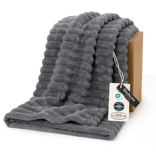 Soft Throw Blanket for Couch Decor Gifts Frost Gray 50"x60" (Frost Gray / Throw)
