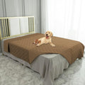 Waterproof Dog Bed Cover Pet Blanket for Furniture Bed Couch Sofa Reversible (68x82 Inch (Pack of 1) / Camel+camel)