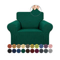 Stretch Chair Sofa Slipcover (Hunter / Small)