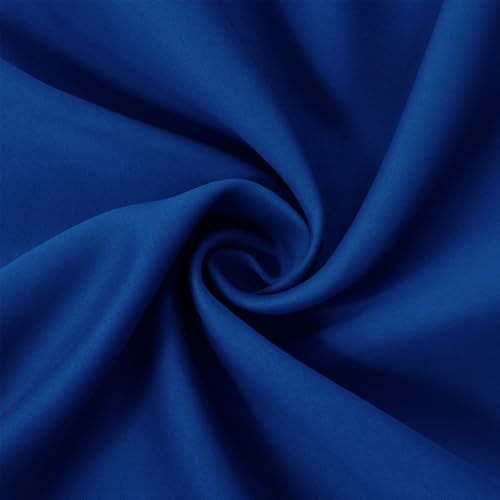 Blackout Curtains 42 x 63 inch (Royal Blue / 42"W x 63"L (Pack of 2))