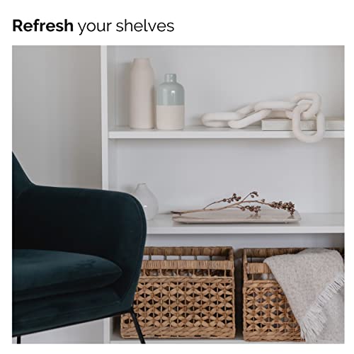 Wood Chain Link Decor (Whitewashed / 5-Link)