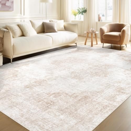 Area Rug 5x7 Vintage Rugs (Beige/Brown / 5' X 7' (Rectangular))