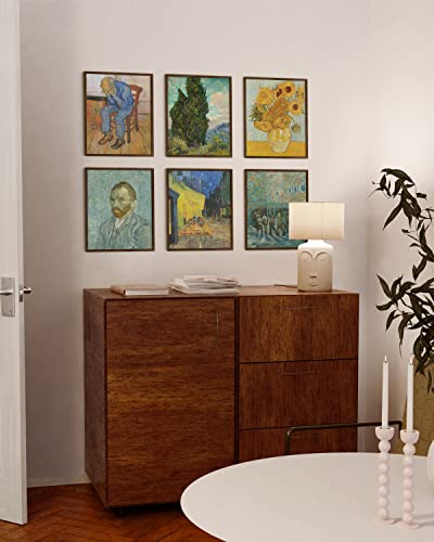 Walnut Wood 11x14 Picture Frames (Set of 09 / Walnut Oak / 11x14 in)