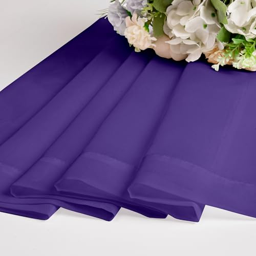 Purple Sheer Curtains (Purple / 42"W x 84"L (Pack of 2))