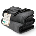 GentleSoft Fleece Blanket Twin XL (Charcoal / Twin XL (66" X 90"))