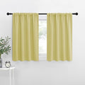 Blackout Curtains for RV Windows (Paler Yellow / 29"W x 20"L (Pack of 2))