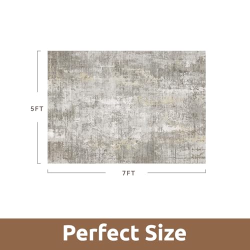 5 x 7 Area Rugs for Living Room (Beige / 5' x 7')