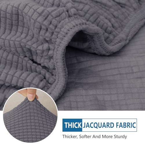 Waterproof Couch Cushion Covers for Pets (Middle Grey / Medium)