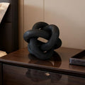 Wood Knot Chain Link Decor (Black)