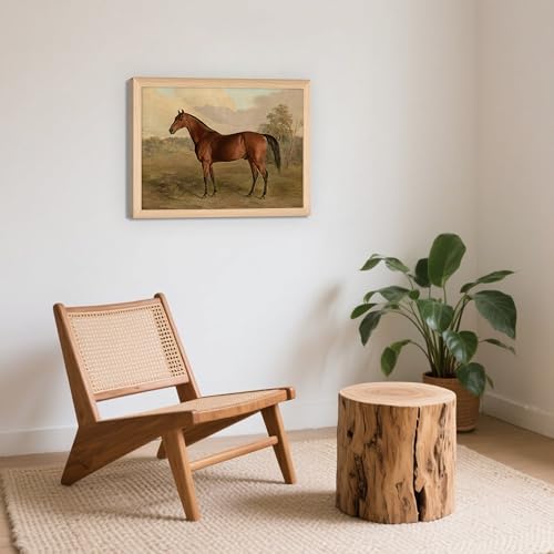 Rustic Horse Wall Art (Brown Horse / 10"L x 8"W)